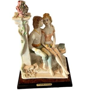 Vintage Serie Valentino by Miriam Italian Art Porcelain Capodimonte Figurine